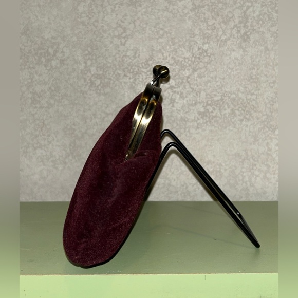 Vintage Dolce & Gabbana Suede Clutch Beauty Pouch Pour Femme - Picture 3 of 9